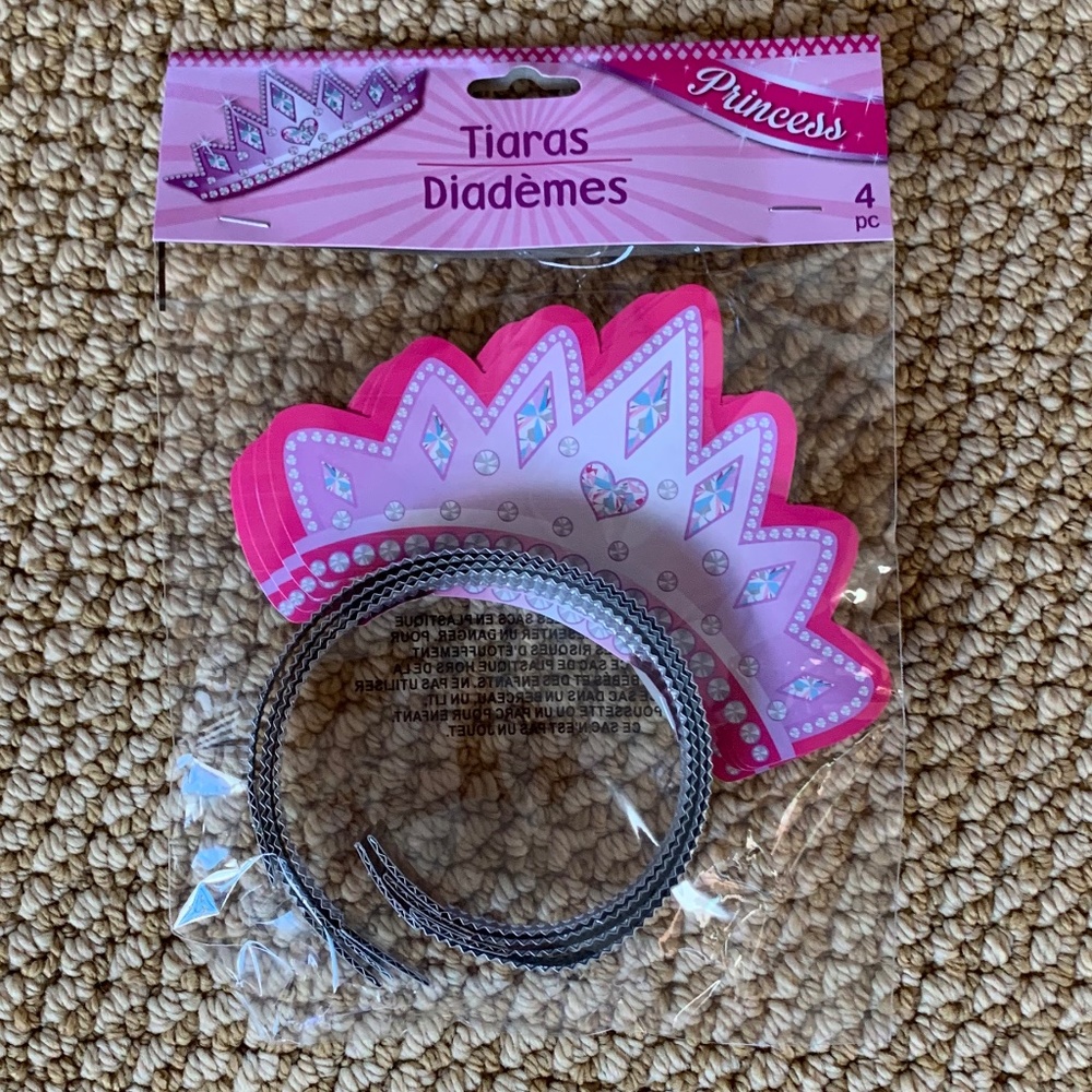 FREE with Bundle! Princess Party Tiaras